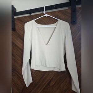 Babaton Contour V-Neck Women's Crop Top